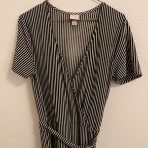 Comfy cute striped jumpsuit